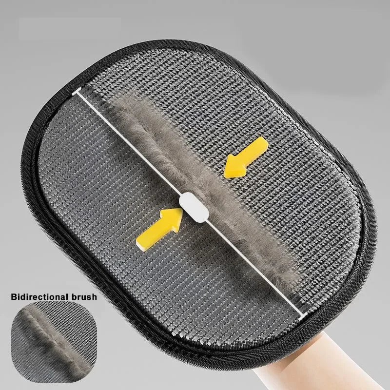 Reusable Pet Hair Remover Gloves – Dog & Cat Grooming Mitt for Shedding
